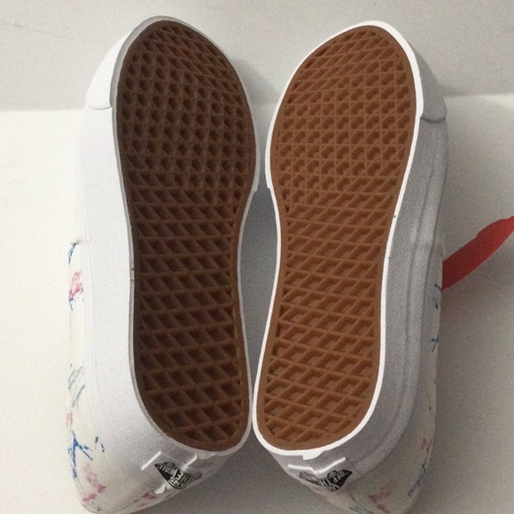 Madewell x Vans®  Lace-Up Sneakers Tie-Dye Women’s Size 10 White - Picture 10 of 12